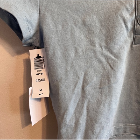 ARITZIA TNA match cropped button down t shirt top - Picture 2 of 3